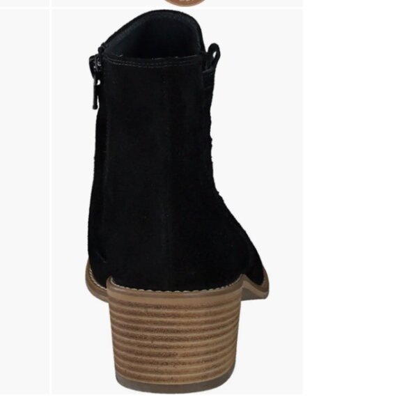 new Paul Green Vienna Chelsea Boot (Women) black soft suede (251) - Picture 6 of 13